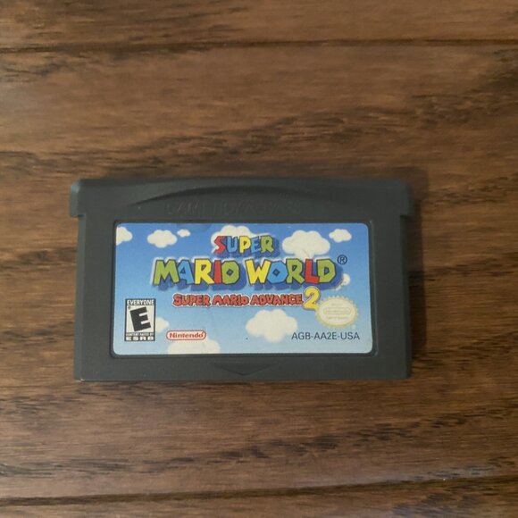 Super Mario World Super Mario Advance 2 (Nintendo Game Boy Advance, 2002) - Picture 1 of 2